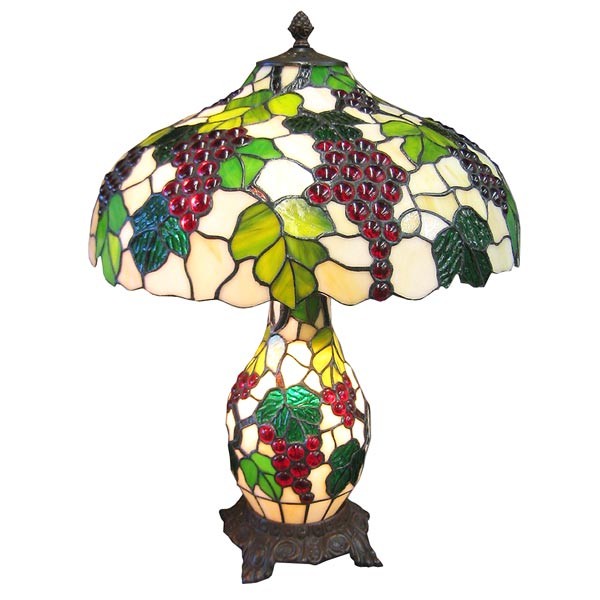 Tiffany Umbrella Grape Lamp